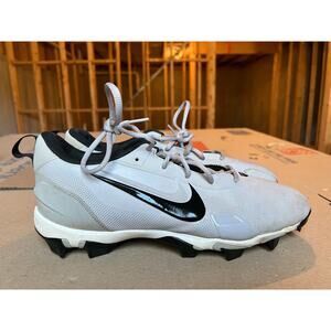 Nike Force gray Trout 9 Keystone baseball cleats 11.5